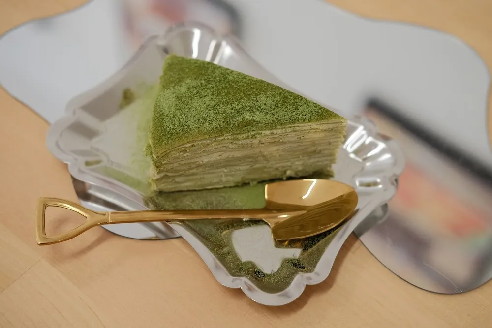 Gâteaux de Crêpes Au Matcha